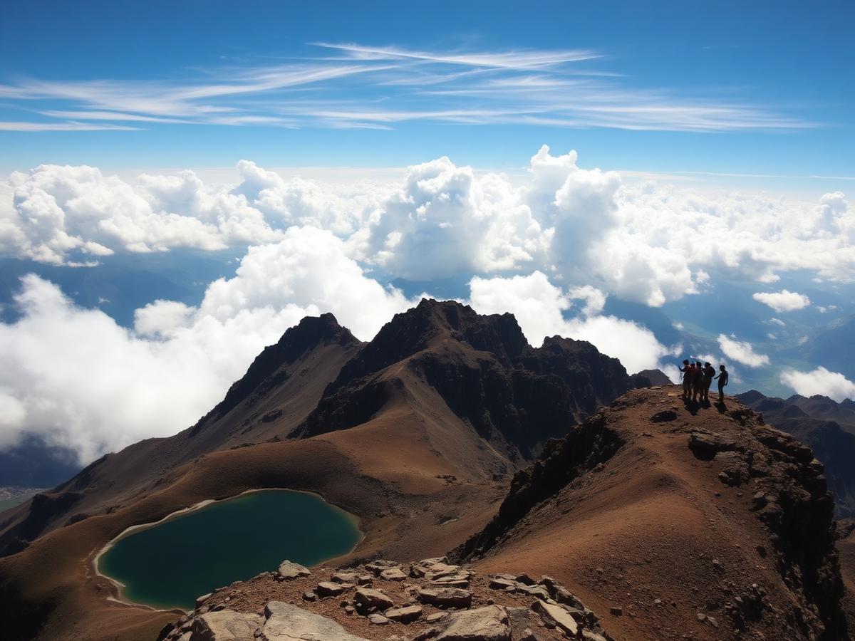 Mount Kenya Point Lenana Trek